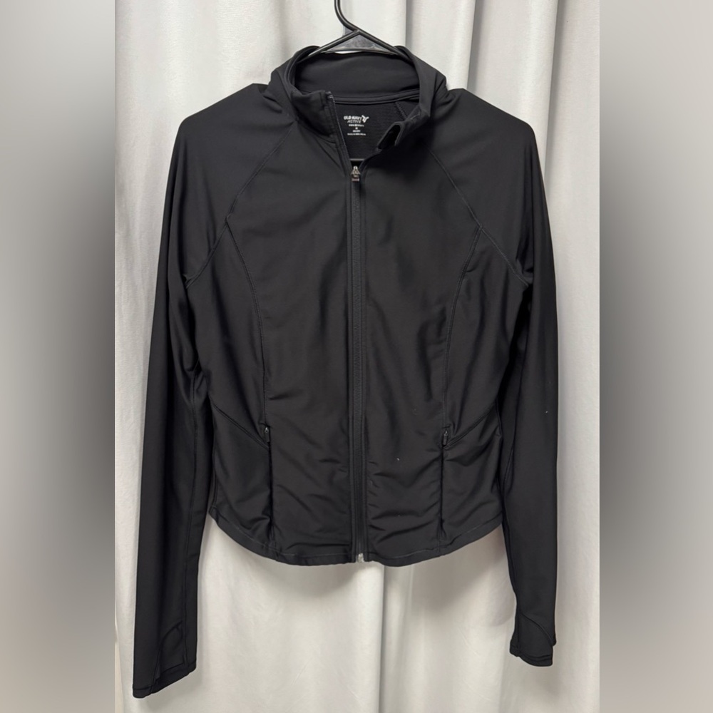 Old Navy Women's Black Utility Jacket
